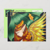 Autumn Fairy Postcard Postkarte (Vorne/Hinten)