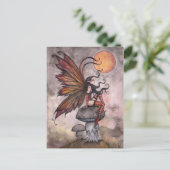 Autumn Fairy Postcard von Molly Harrison Postkarte (Stehend Vorderseite)