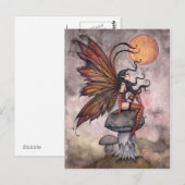Autumn Fairy Postcard von Molly Harrison Postkarte (Vorne/Hinten)
