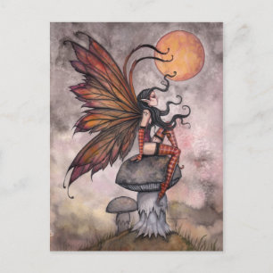 Autumn Fairy Postcard von Molly Harrison Postkarte