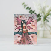 Autumn Fairy Postcard von Molly Harrison Postkarte (Stehend Vorderseite)