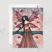 Autumn Fairy Postcard von Molly Harrison Postkarte (Vorne/Hinten)