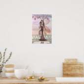 Autumn Fairy Poster von Molly Harrison (Küche)