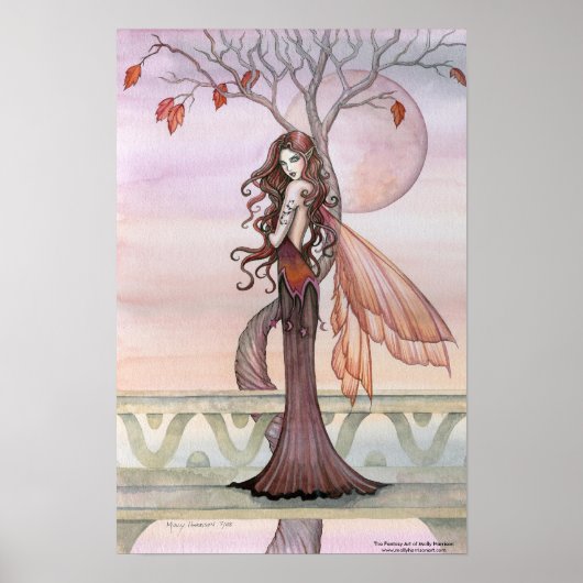 Autumn Fairy Poster von Molly Harrison (Vorne)