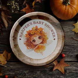 Autumn Fairy Woodland Pappteller