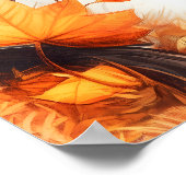 Autumn Fairy Woodland Poster (Ecke)