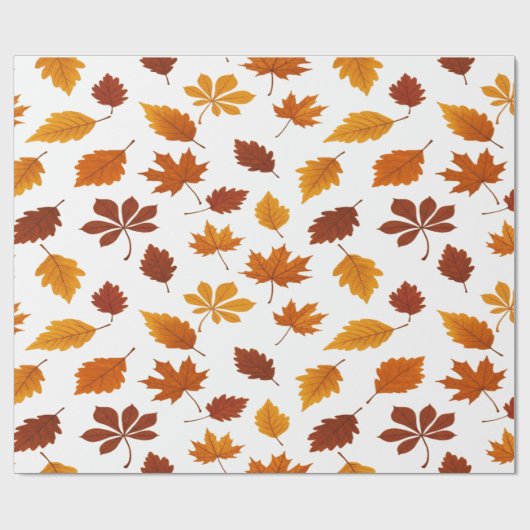 Autumn Fairytale Dreamy Fall Forest and Soft Geschenkpapier (Flach)