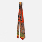 Autumn-Fall, fine art by Tom Thomson, Krawatte (Rückseite)