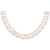 Autumn Fall Floral Happy Birthday Wimpelkette (Alle)