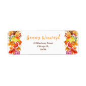 Autumn Fall Harvest Baby Shower (Vorne)