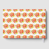 Autumn Fall Harvest Birthday Gästebuch (Rückseite)