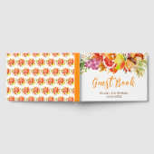 Autumn Fall Harvest Birthday Gästebuch (Voll)