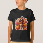 Autumn Fall Welsh Springer Spaniel Dog Owner Thank T-Shirt (Vorderseite)