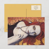 Autumn Fantasy Postcard Postkarte (Vorne/Hinten)