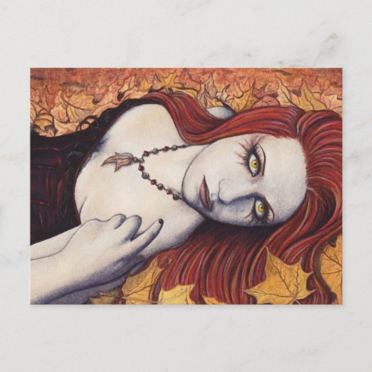 Autumn Fantasy Postcard Postkarte (Vorderseite)
