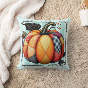 Autumn Farmhouse Quilt Style Zuhause Décor Kissen