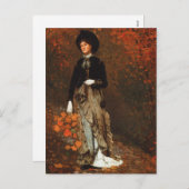 Autumn Fine Art Winslow Homer Feiertagspostkarte (Vorne/Hinten)