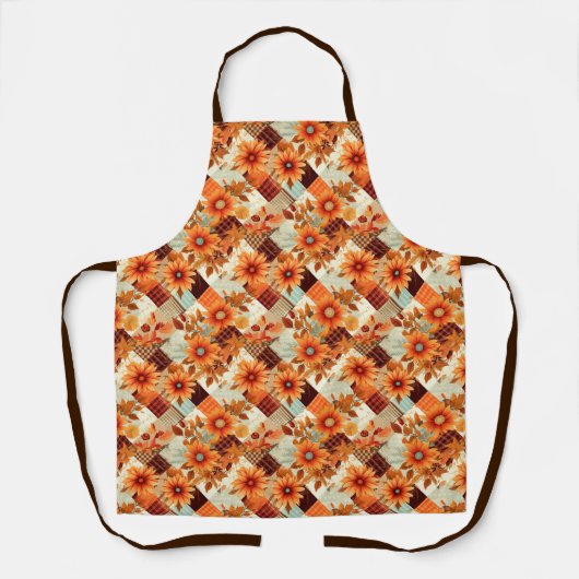 Autumn Floral Apron Schürze (Vorderseite)
