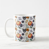 Autumn Floral Halloween Kaffeetasse (Links)