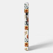 Autumn Floral Halloween Pattern Case-Mate iPhone Hülle (Rückseite / Links)