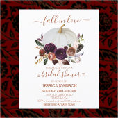 Autumn Floral Pumpkin Boho Brautparty Budget