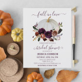 Autumn Floral Pumpkin Boho Brautparty Budget