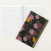 Autumn floral spiral notebook | cute journal notizblock (Innen)