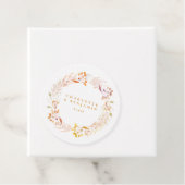 Autumn Floral Wreath Boho Custom Geschenkanhänger (Beispiel)