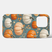 Autumn Flower Fall Pumpkin Girl Women Case-Mate iPhone Hülle (Rückseite (Horizontal))