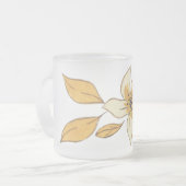 Autumn flower mattglastasse (Vorderseite Links)