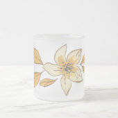 Autumn flower mattglastasse (Mittel)