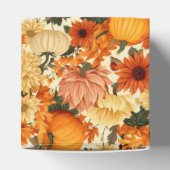 Autumn Flowers Favor Gift Box Geschenkschachtel (Oben)