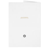 Autumn Forest Path Thinking of You Card (Hinten)