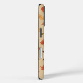 Autumn Forest Pattern iPhone Case – Maple Leaves, (Rückseite / Rechts)