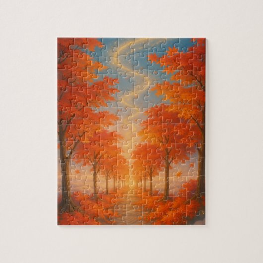 【Autumn Forest Puzzle】 Puzzle (Vertikal)