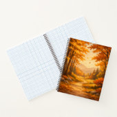 Autumn Forest Spiral Notebook Notizblock (Innenseite)