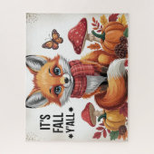 Autumn Fox Puzzle (Vertikal)