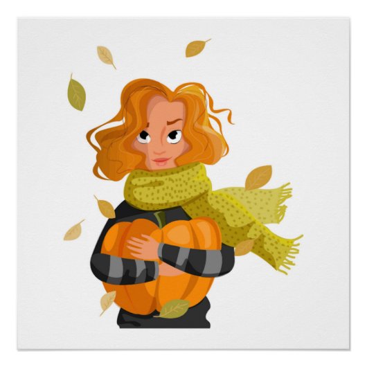 AUTUMN FRAU POSTER (Vorderseite)