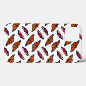 Autumn Frenzy Butterfly iPad Case (Weiß) (Rückseite (Horizontal))