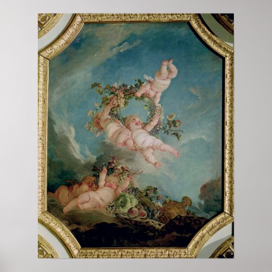 Autumn, from a series of the Four Seasons Poster (Vorne)