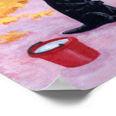 Autumn Fun Labradors Artwork Poster (Ecke)