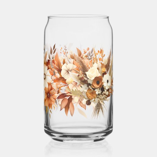 Autumn Garden Printed Can Glasses Dosenglas (Rückseite)