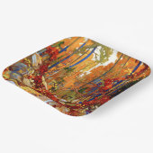 Autumn Garland Pappteller (Gewinkelt)