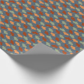 Autumn Ginkgo Leaf Pattern Geschenkpapier (Ecke)