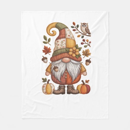 autumn gnome Classic T-Shirt.png Fleecedecke (Vorderseite)