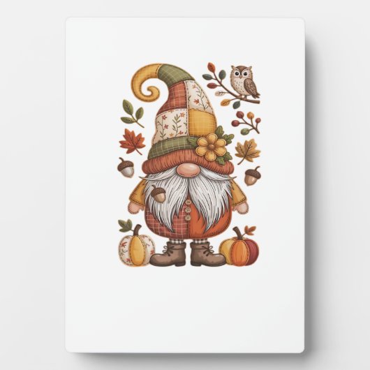 autumn gnome Classic T-Shirt.png Fotoplatte (Vorderseite)