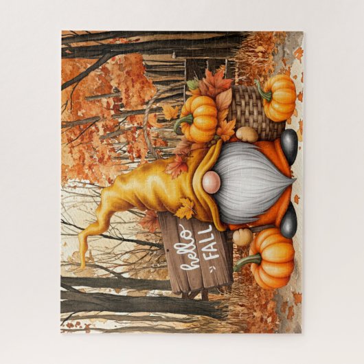 Autumn Gnome Puzzle (Vertikal)