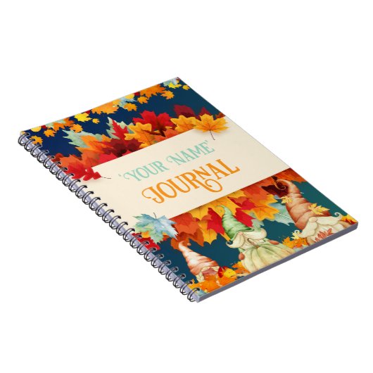 Autumn Gnomes Notizblock (Rechte Seite)