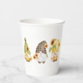 Autumn Gnomes Pappbecher (Rückseite)