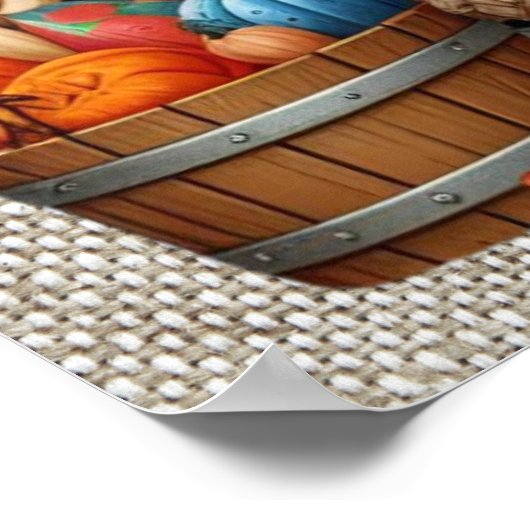 Autumn Gnomes Poster (Ecke)